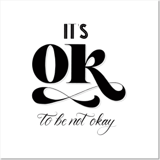 Different: You are different. It's okay to be not okay. Posters and Art